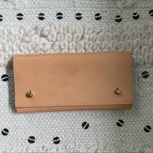 Madewell Tan Leather Wallet